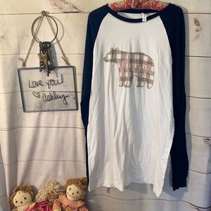 Bella+Canvas; Mama Bear; T Shirt; L